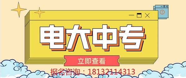 電大中專報名問題詳解