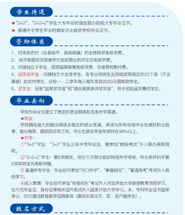 河北商貿學校招生簡章